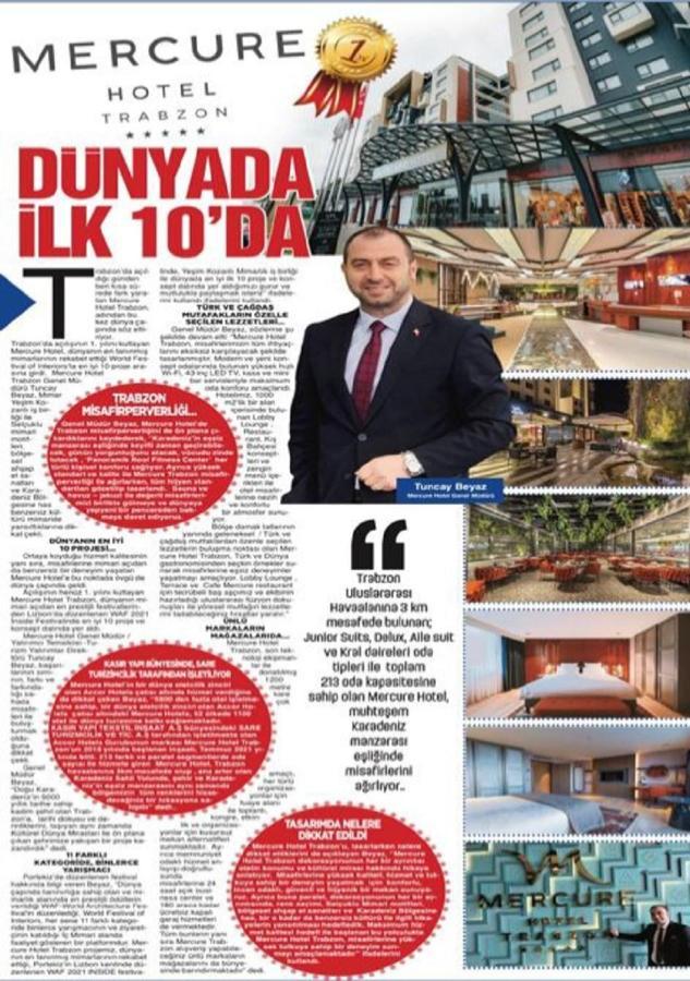 Mercure Trabzon Hotel Bagian luar foto Interview with the Turkish Ambassador to the United States, Burak Öztop