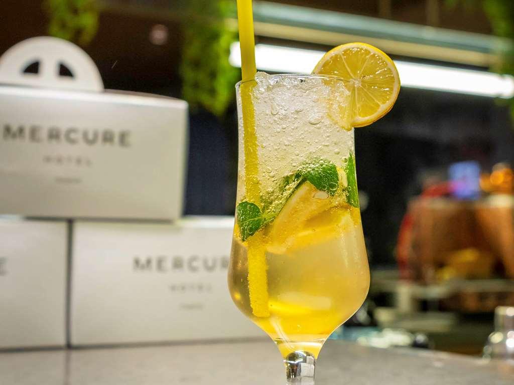 Mercure Trabzon Hotel Restoran foto A lemon and mint cocktail